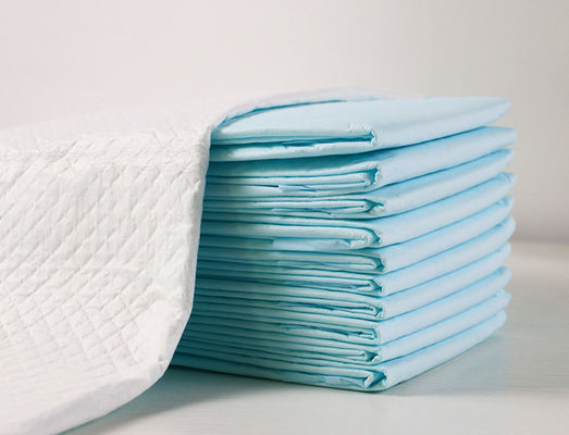 Cojín de cuidado adulto del PE de la prenda impermeable portátil no tejida sanitaria ultra fina disponible de la película