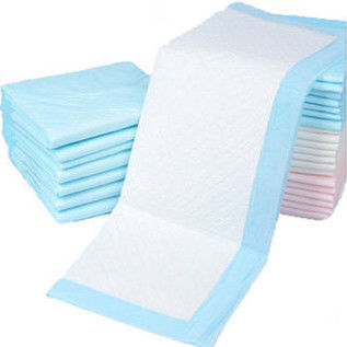 Cojín de cuidado adulto del PE de la prenda impermeable portátil no tejida sanitaria ultra fina disponible de la película