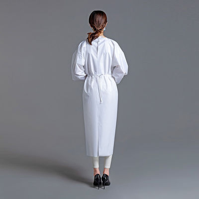 Vestidos totales del aislamiento de la película protectora del CE 30gsm 40gsm PE no médicos para la fábrica