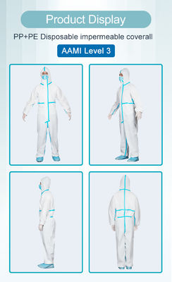 Película protectora del OEM 50GSM PE de AAMI 1200m m respirable
