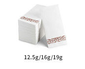 servilletas de lino disponibles de papel de las servilletas 19g de la cena de las servilletas 12.5g