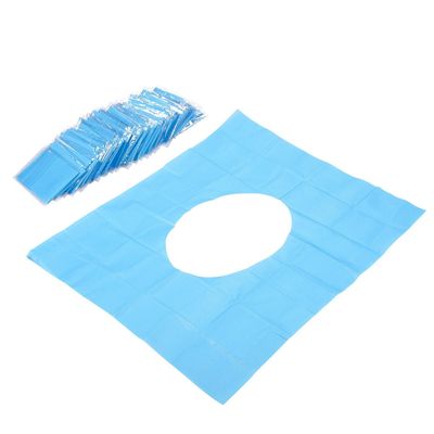 Cubiertas de asiento de inodoro disponibles de papel de la pieza única 200m m 40gsm