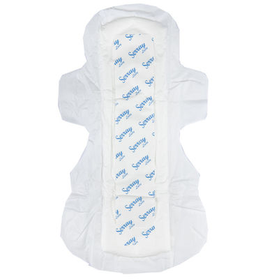 Algodón biodegradable disponible de las servilletas sanitarias de señora Soft Sanitary Pad
