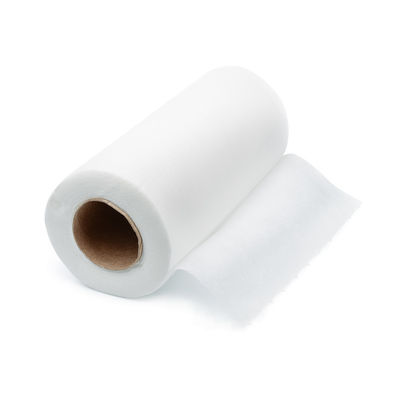 Aire caliente que graba en relieve la hoja superior degradable de los cojines sanitarios de las señoras no tejidas hidrofílicas de la tela